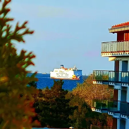 Apartament Baltic Batavia Z Widokiem Na Morze Swinemünde