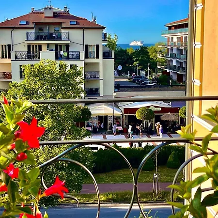 Apartament Baltic Del Mar By Batavia Przy Plaży Z Widokiem Na Morze I Promenadę
