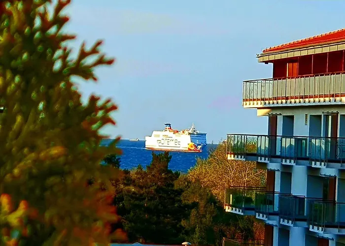 Apartament Baltic Batavia Z Widokiem Na Morze Swinemünde